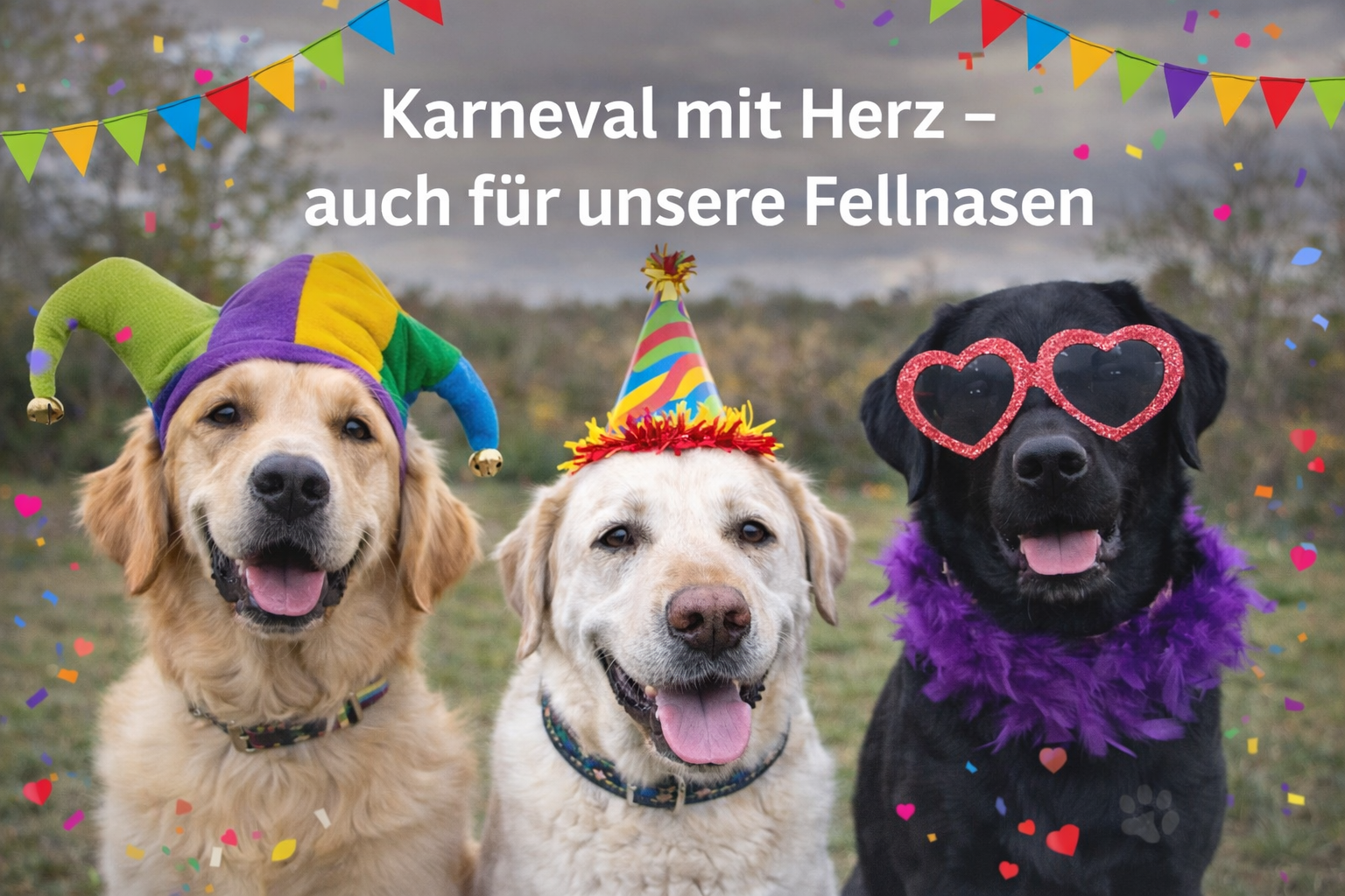 Helau & Alaaf bei Retriever in Not! 